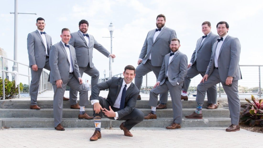 Wedding Groomsmen Photo Shoot in Fort Lauderdale