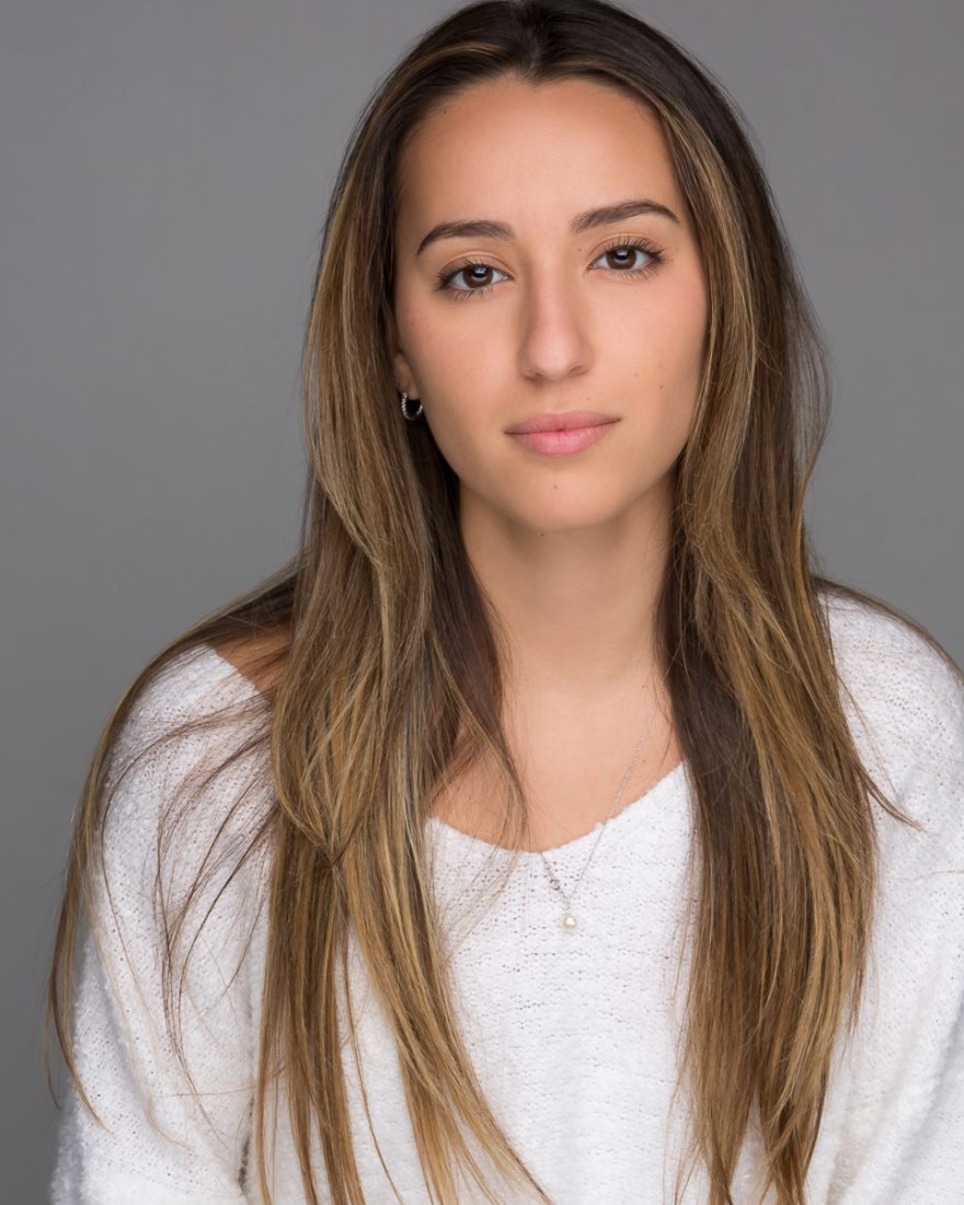 Photo of a girl with brown hair in South Florida